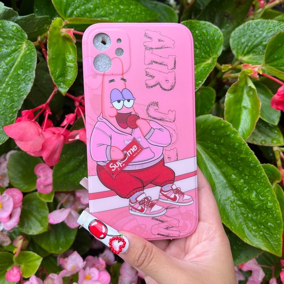 Supreme x Air Jordan x Patrick Star iPhone Case - Picture 3 of 12